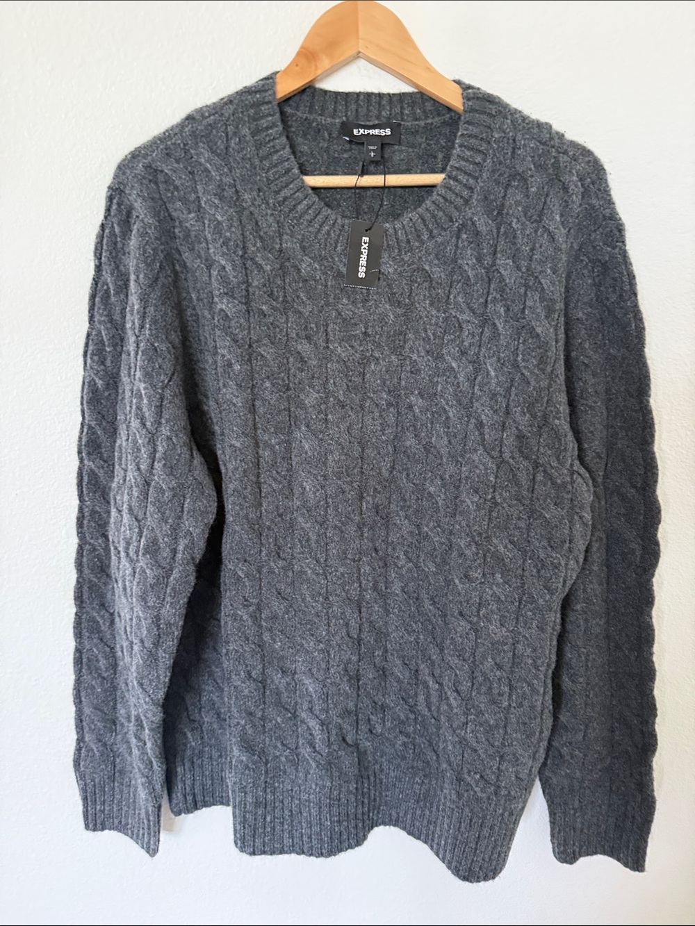 Cable knit Express sweater